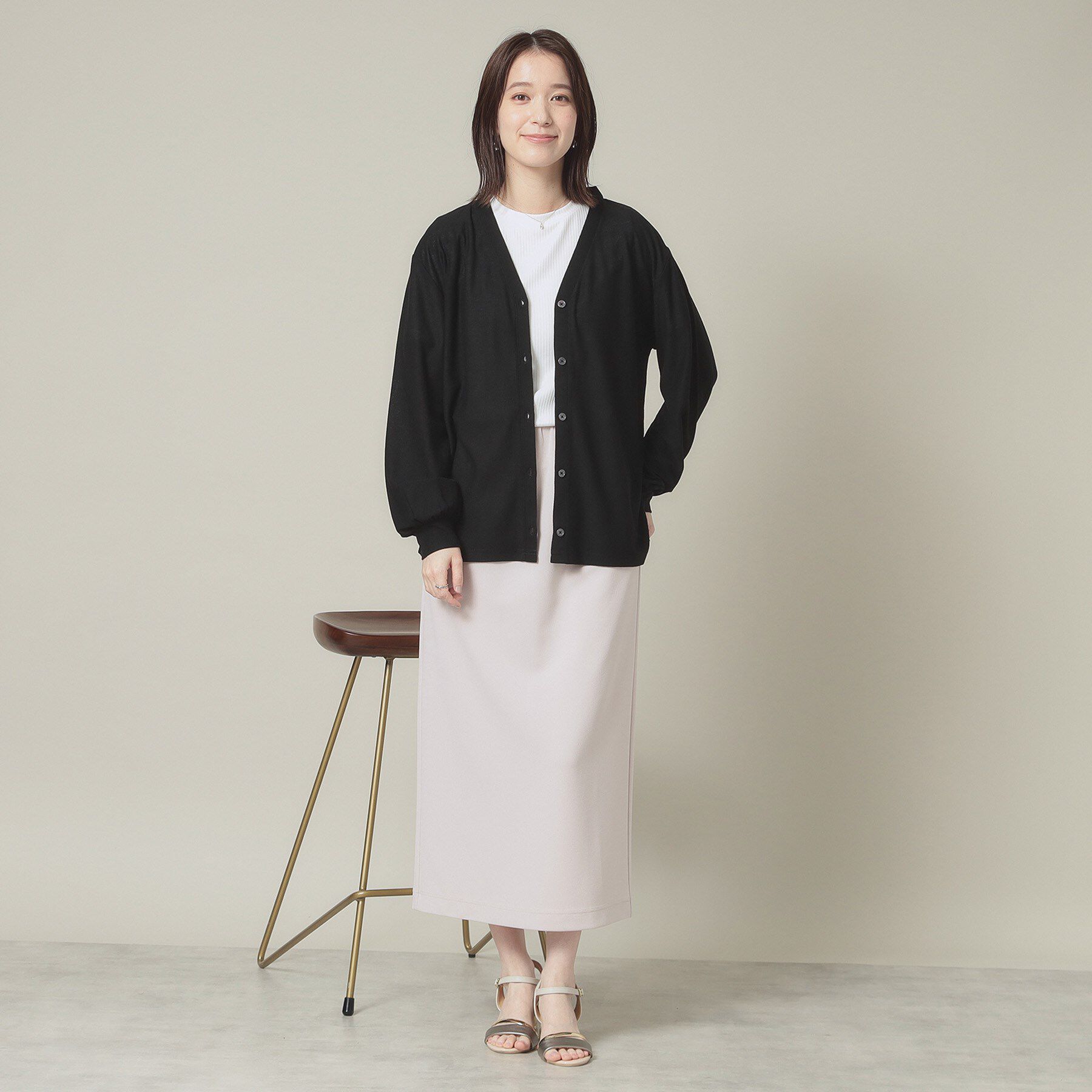 ITS&rsquo;DEMO「【UVカット／手洗い可】Vネックカーディガン」|カーディガン|