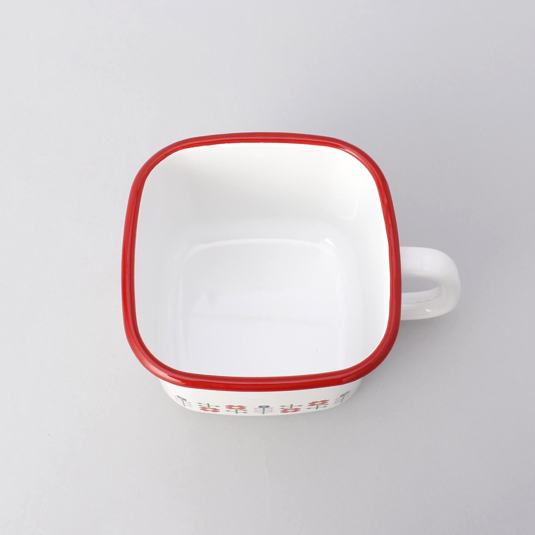 212 KITCHEN STORE「ミーサ角型みそポット RD ＜富士ホーロー ＞」|食器・キッチングッズ|