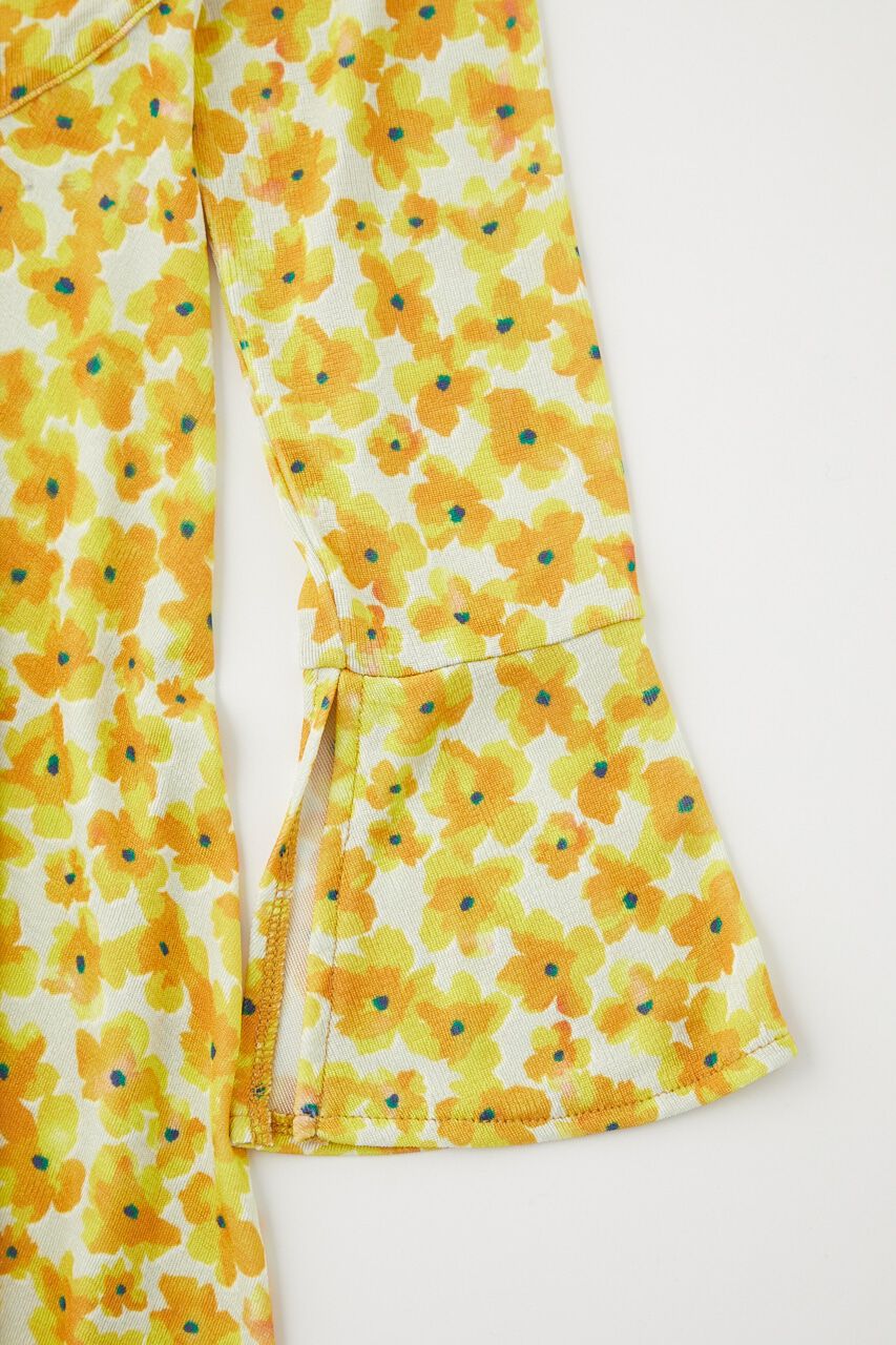 MOUSSY「FLORAL PRINT マキシドレス」|ワンピース|