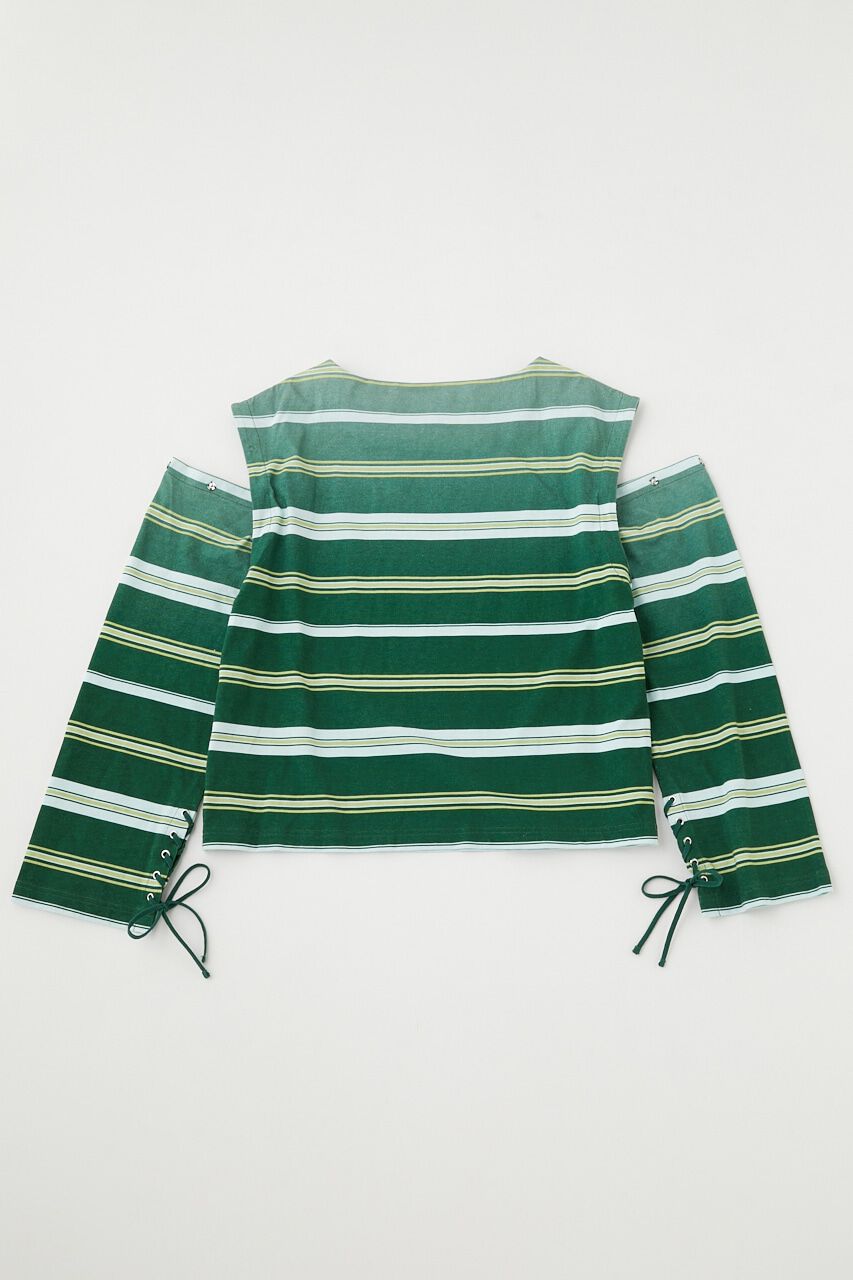 MOUSSY「OPEN SHOULDER LS Tシャツ」|Tシャツ・カットソー|