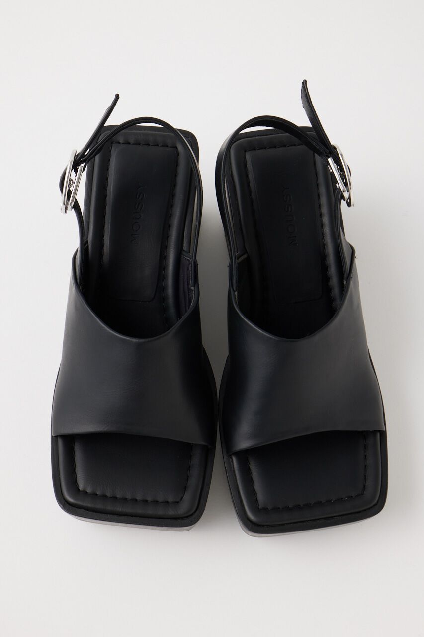 MOUSSY「SQUARE TOE WEDGE サンダル」|サンダル|