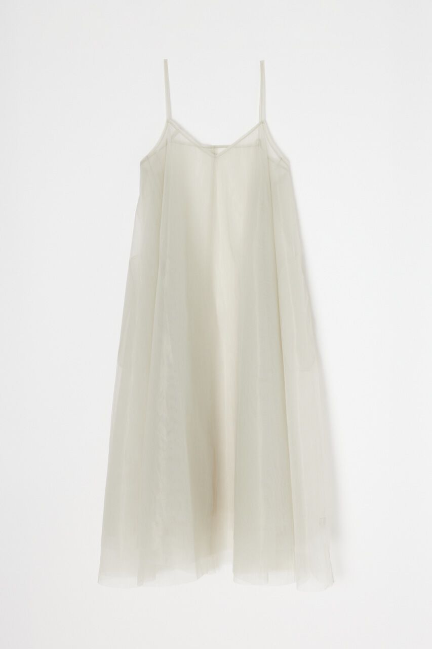 MOUSSY「チュール A LINE ドレス」|ワンピース|