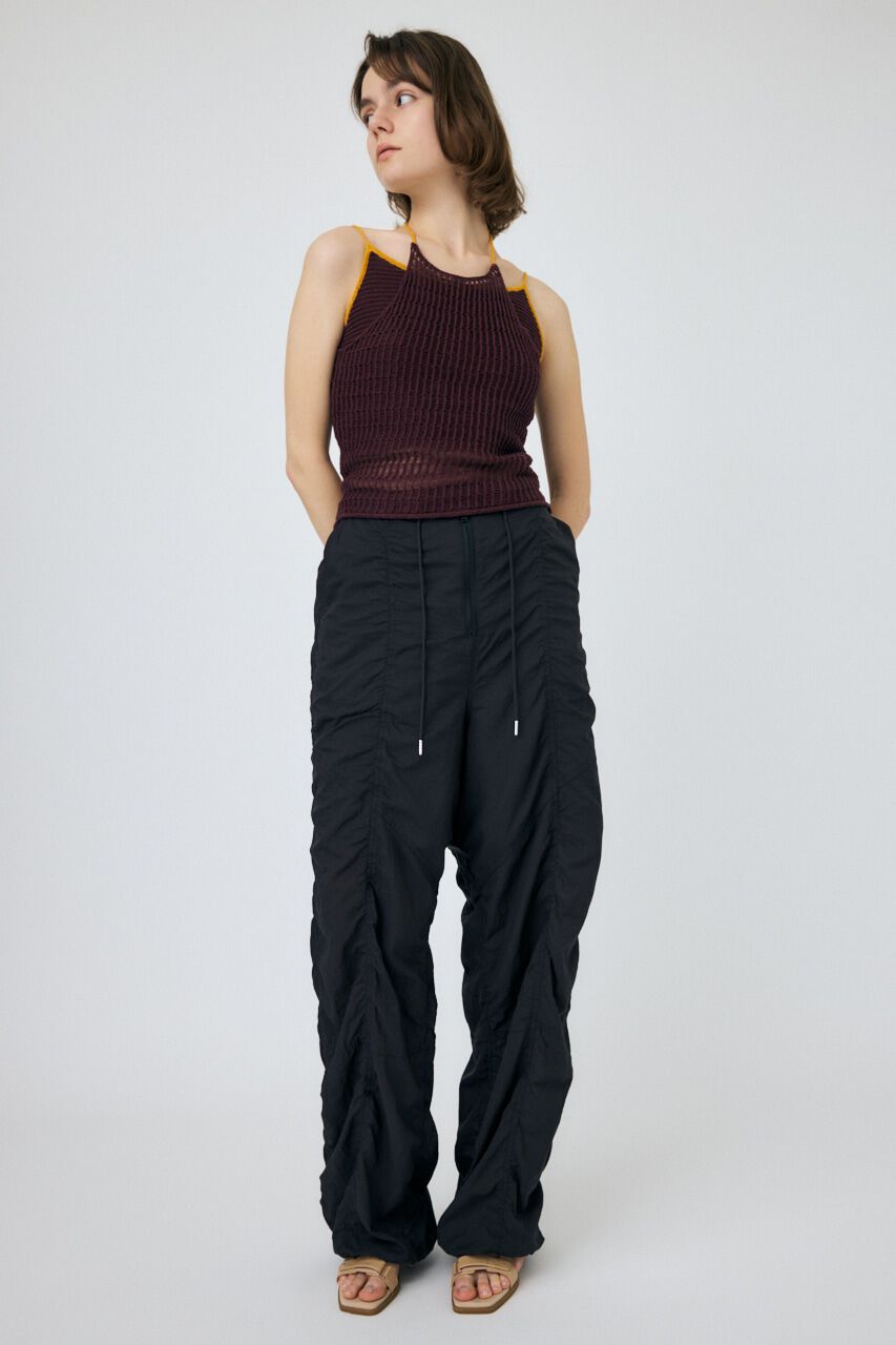 MOUSSY「SHEER MILITARY LOOSE パンツ」|その他|BLK