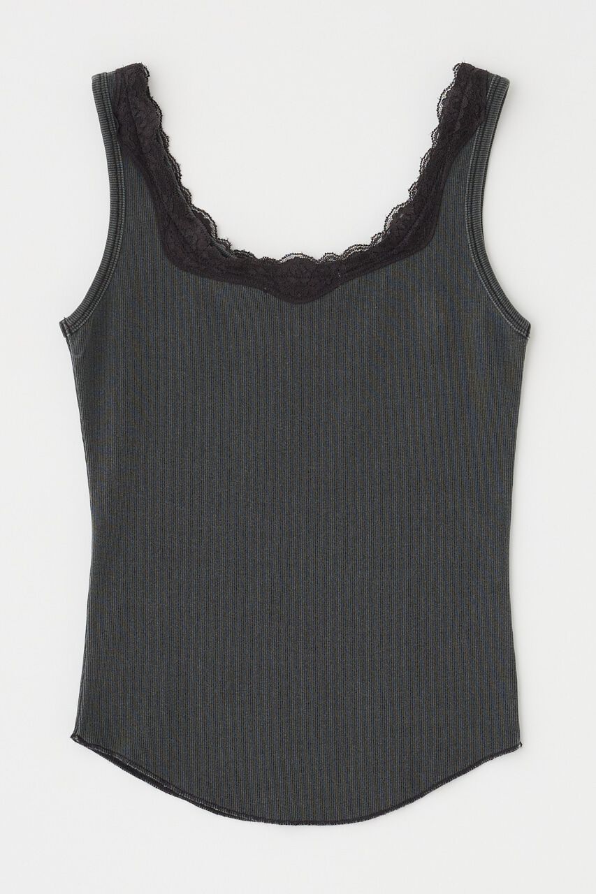 MOUSSY「LACE TRIM タンクトップ」|タンクトップ|