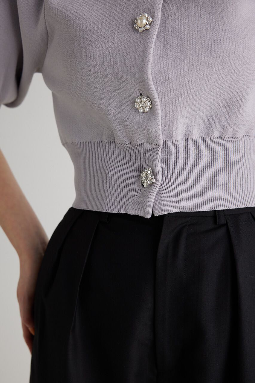 rienda「2WAYビジューKnit CD TOP」|ニット・セーター|