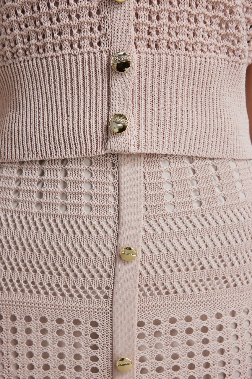 rienda「マルチWAYクロシェSET Knit OP」|ワンピース|