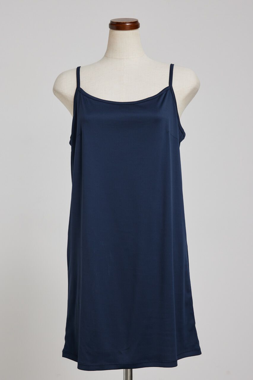 rienda「シャイニーツイードモックネックニットOP」|ワンピース|