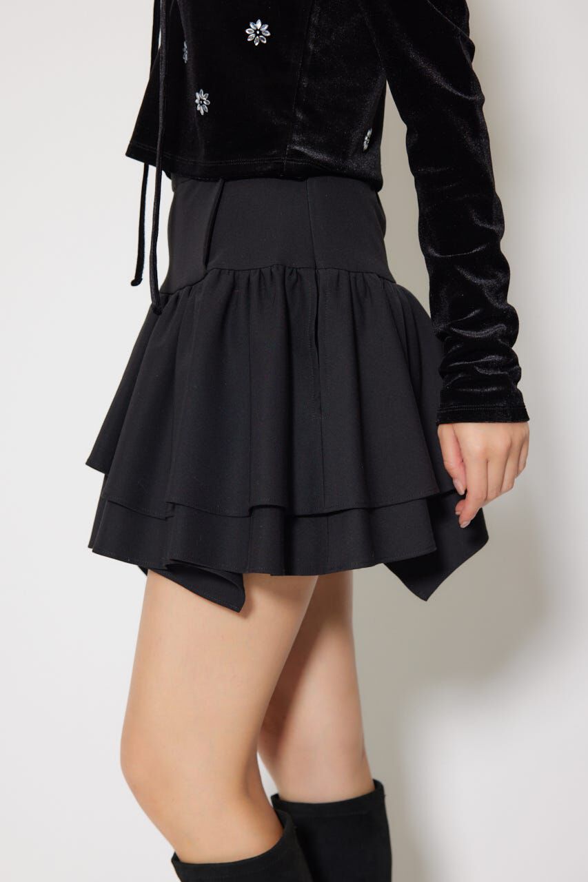 rienda「2WAYアシンメトリージャストウエストスカート」|スカート|