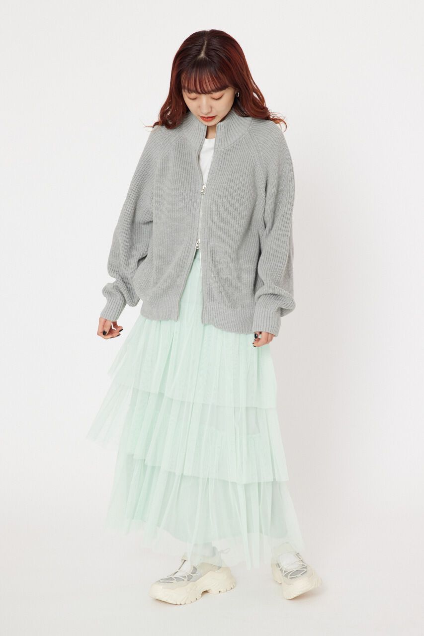 RODEO CROWNS「Wジップニットトップス」|カーディガン|