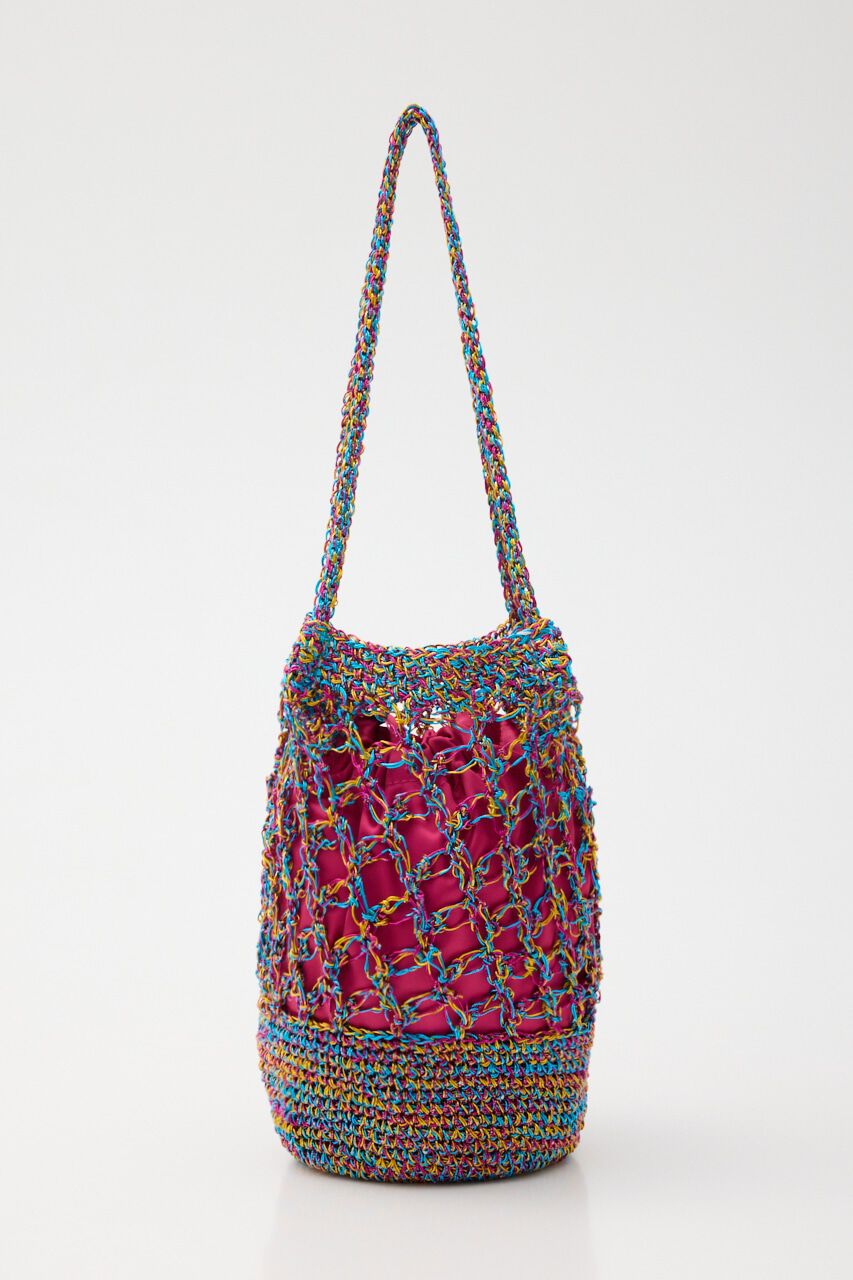 RODEO CROWNS「メタリック編み込みバッグ」|その他|Multi_1