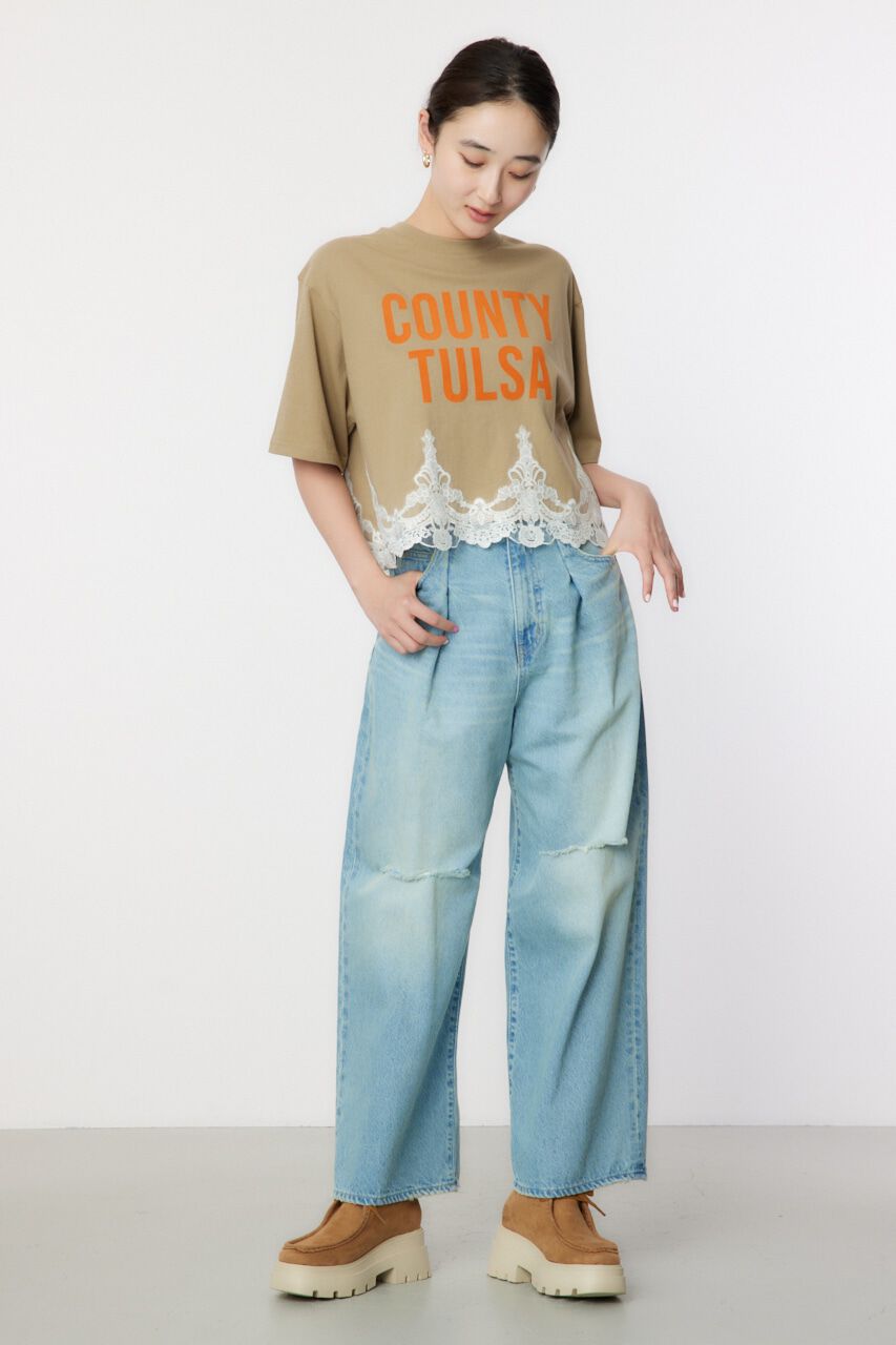 RODEO CROWNS「ヘムレーストップス」|Tシャツ・カットソー|