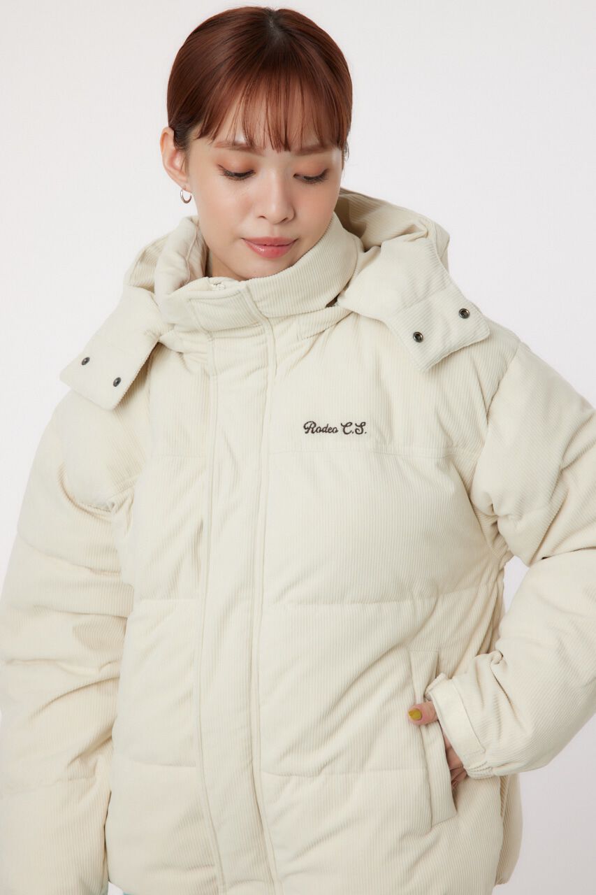 RODEO CROWNS「LOGO パフ 中綿ブルゾン」|ブルゾン・スタジャン|