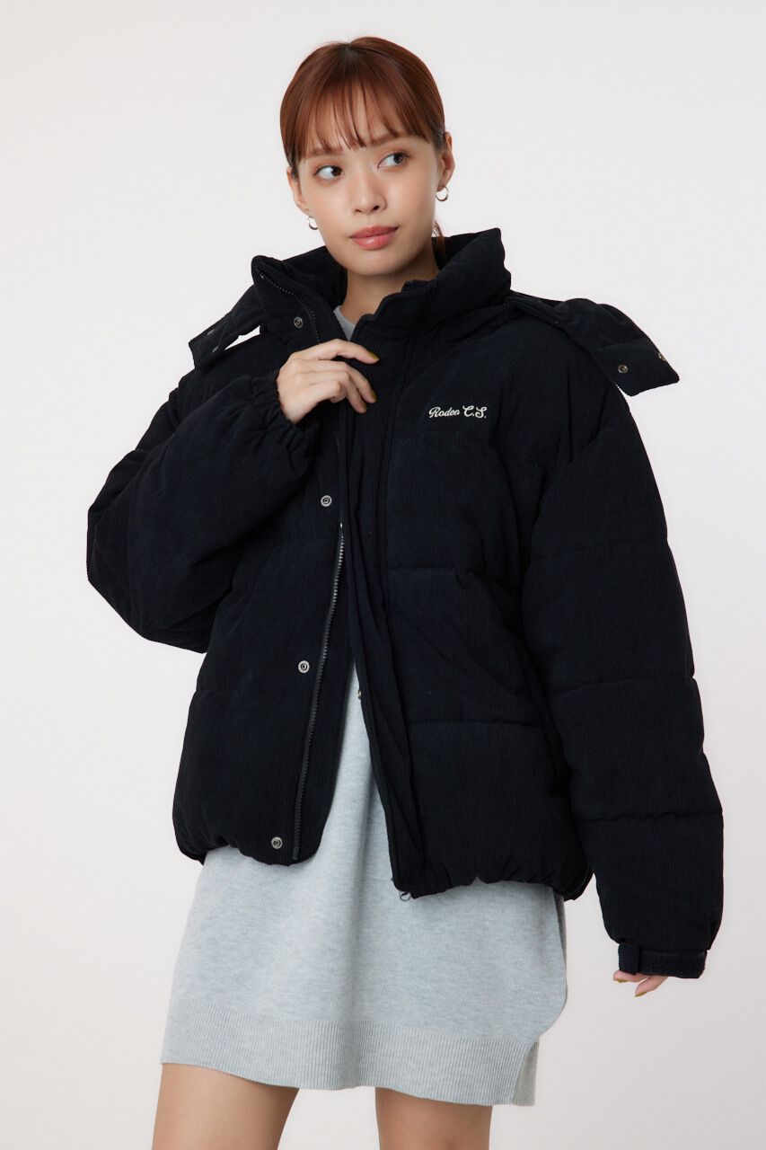 RODEO CROWNS「LOGO パフ 中綿ブルゾン」|ブルゾン・スタジャン|