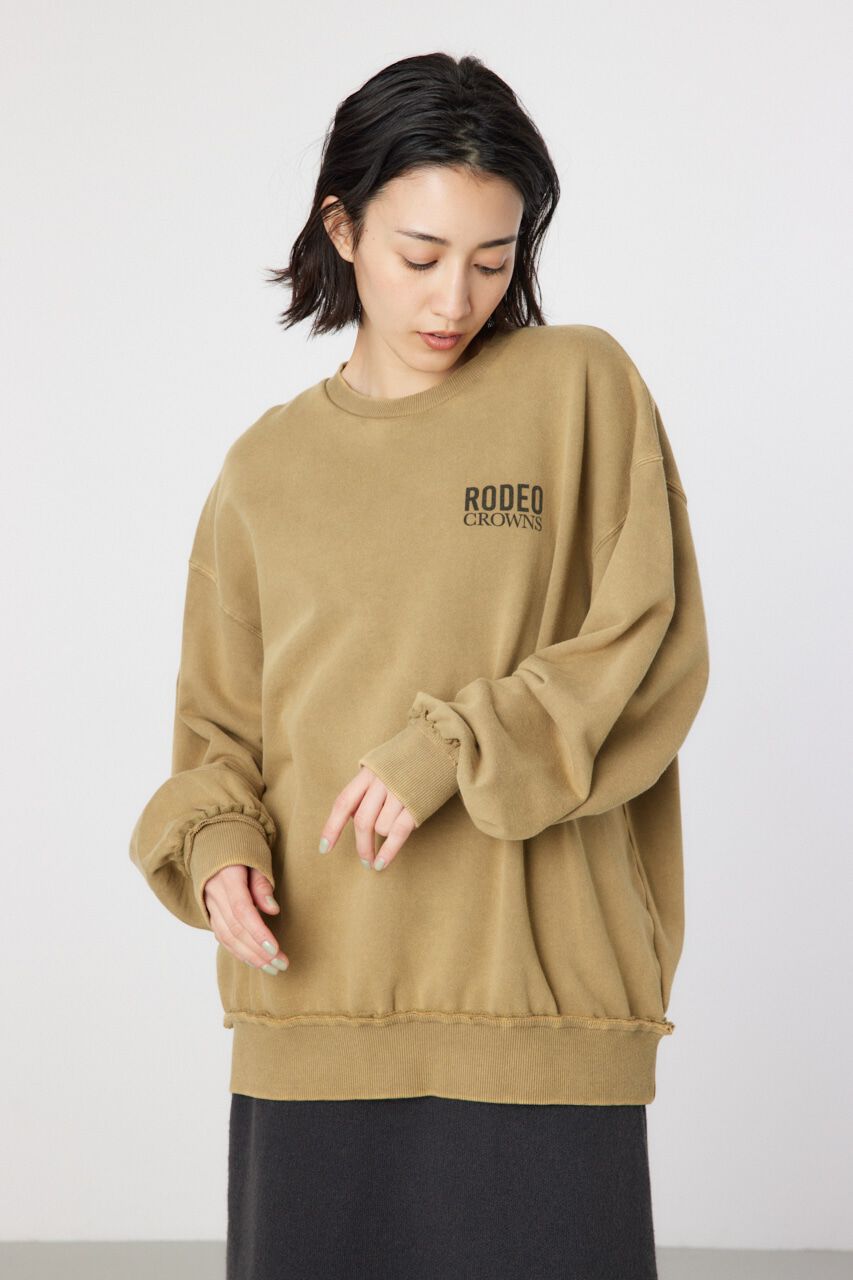 RODEO CROWNS「ダメージCROWNアップリケスウェット」|パーカー|KHA