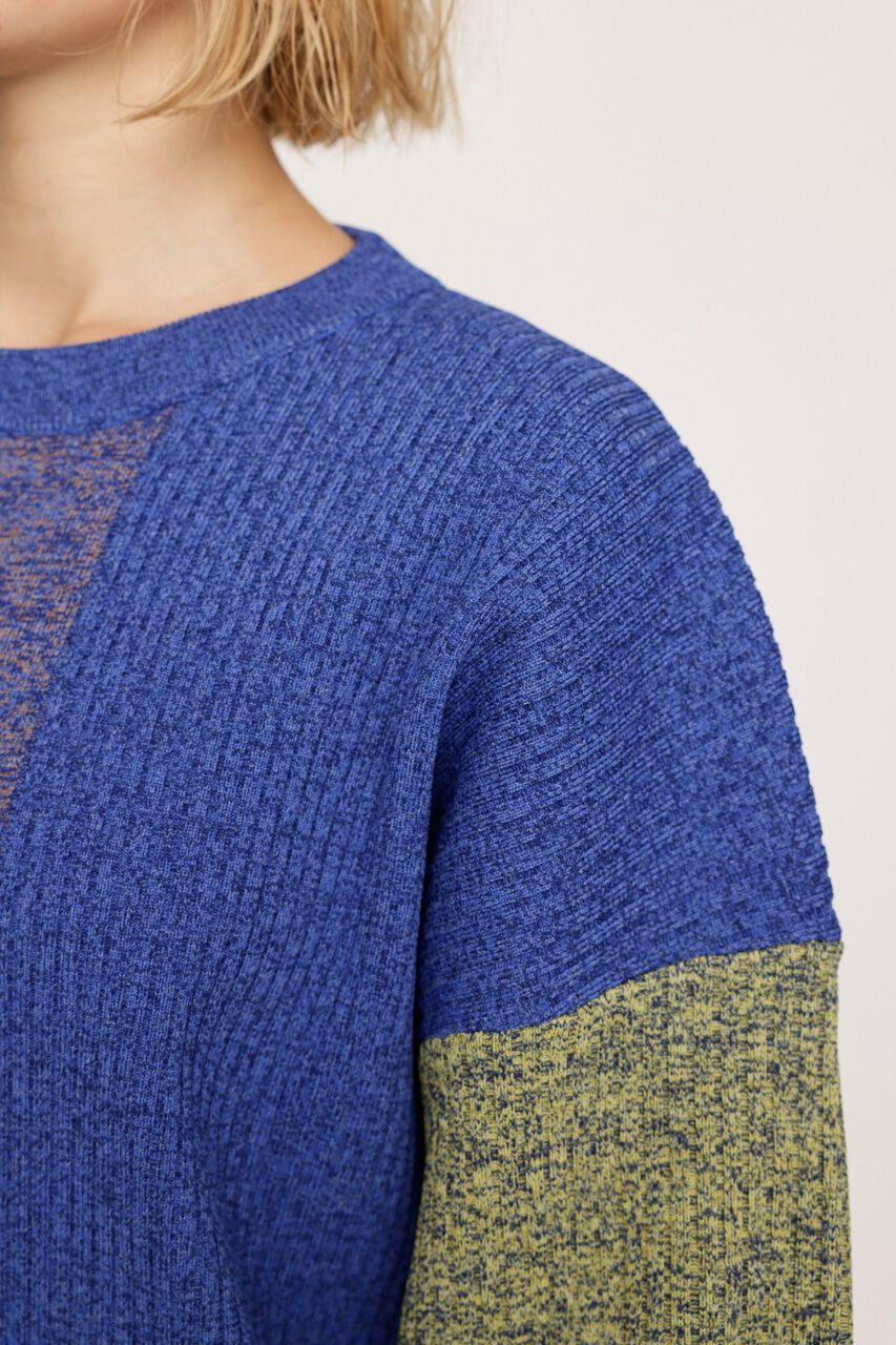 SLY「BLOCKING LIGHT KNIT トップス」|ニット・セーター|