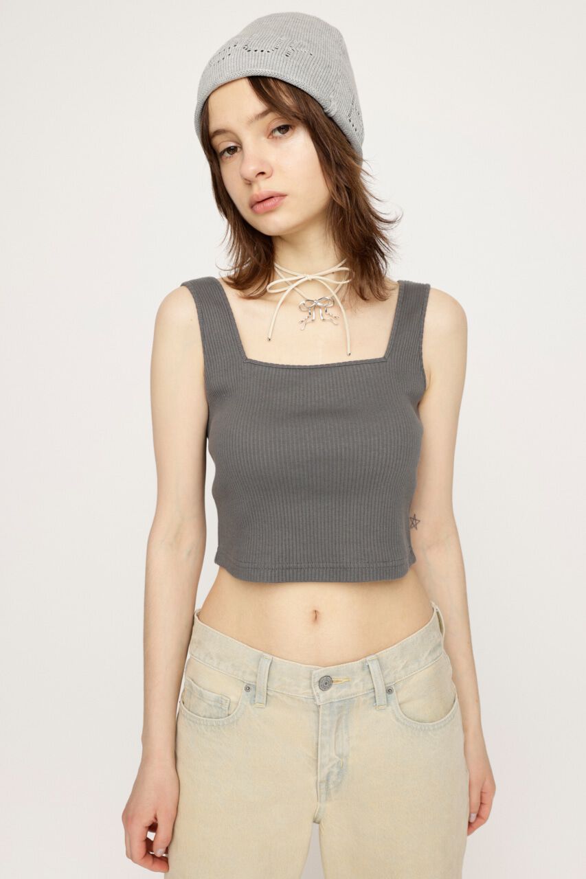 SLY「SQUARE N／C タンクトップ」|タンクトップ|GRY
