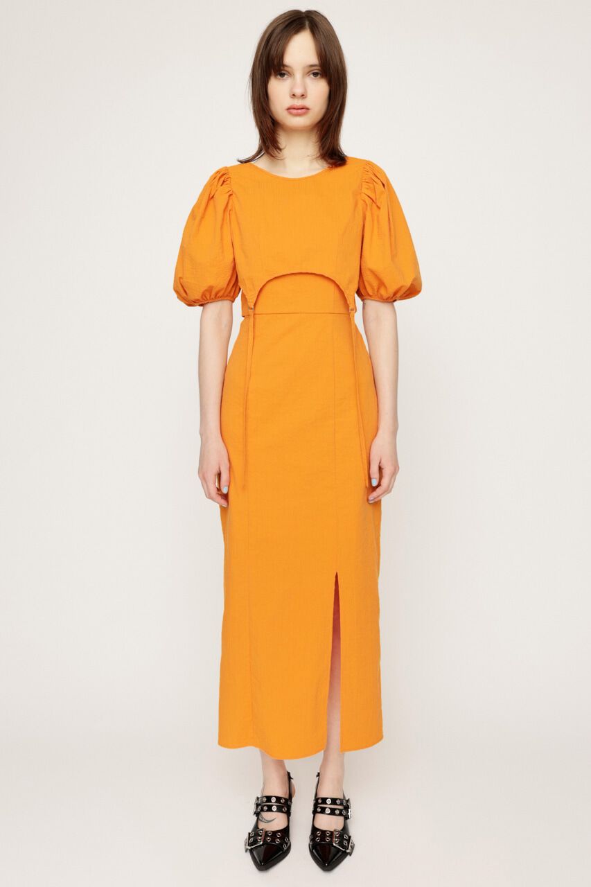 SLY「PUFF SLEEVE BOLERO 2P」|ワンピース|