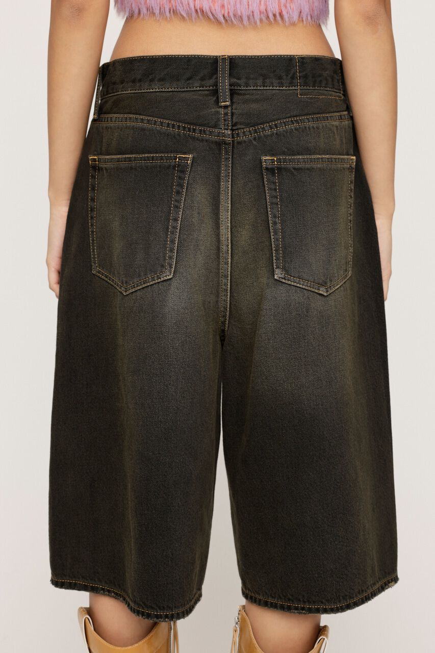 SLY「TRACY WIDE HALF PT-BE」|デニム|