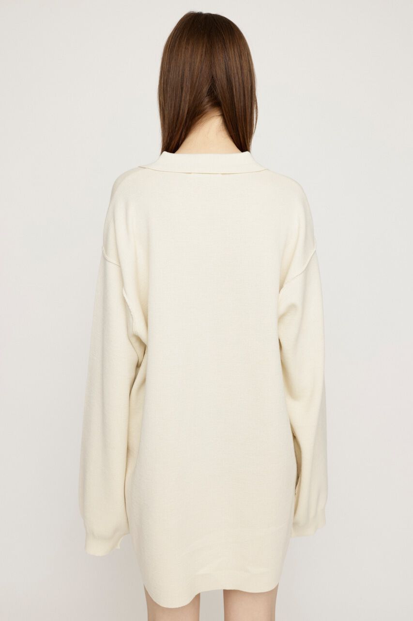 SLY「COLLAR KNIT ショートワンピース」|ワンピース|