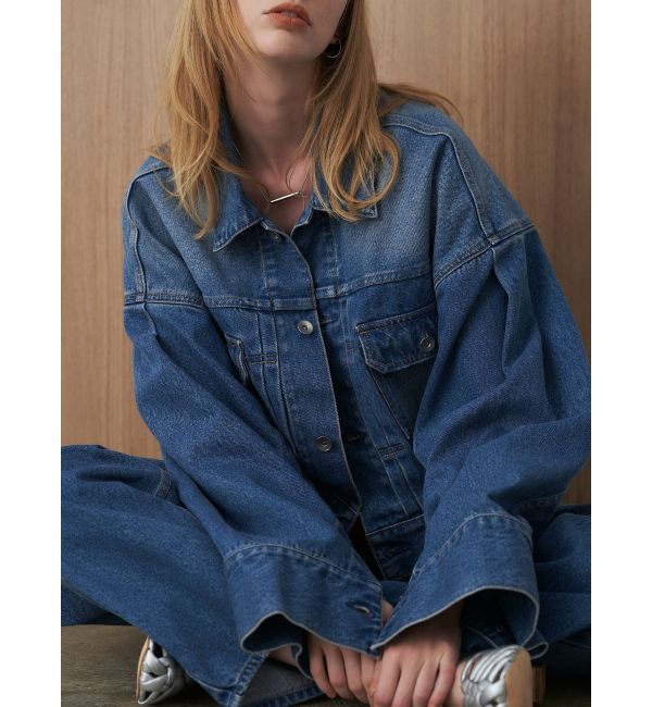 ELENDEEK「WIDE SLEEVE DENIM JK」|デニムジャケット|
