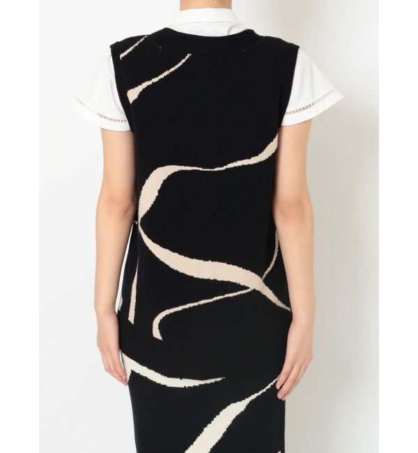 RESEXXY「ニュアンスパターンニットベスト【セットアップ着用可能】」|その他|