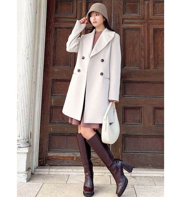 RESEXXY「ビッグカラーピーコート」|ピーコート|