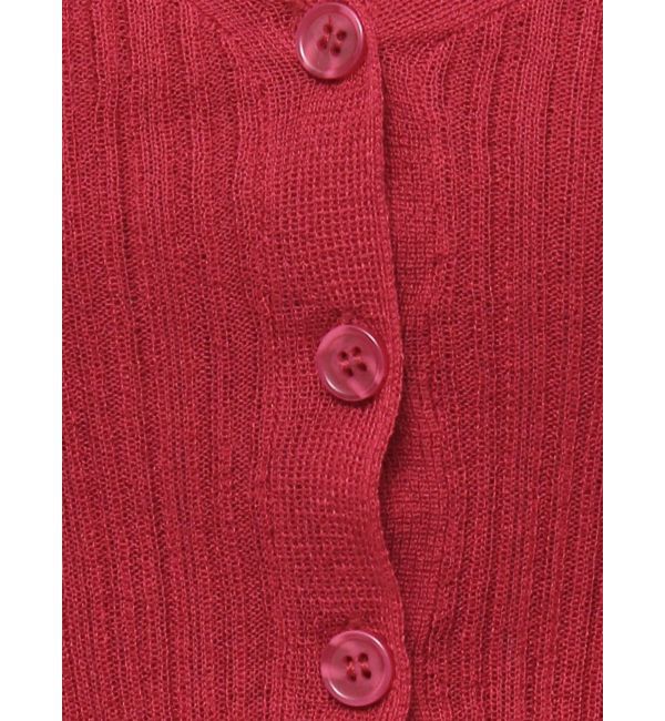 RESEXXY「シアーニットタイトカーディガン【セットアップ着用可能】」|カーディガン|