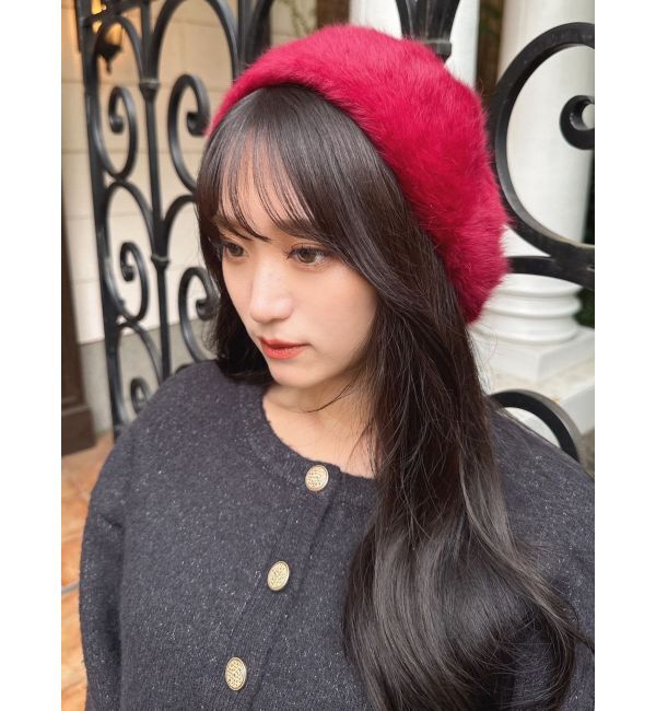 RESEXXY「ファーベレー帽」|ハンチング・ベレー帽|