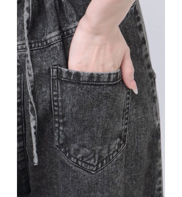 dazzlin「デニムベアロンパース」|ワンピース|