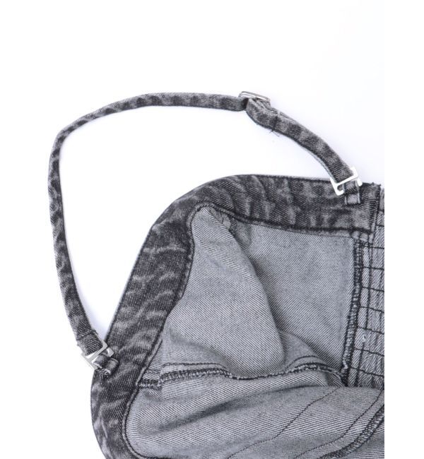 dazzlin「デニムベアロンパース」|ワンピース|