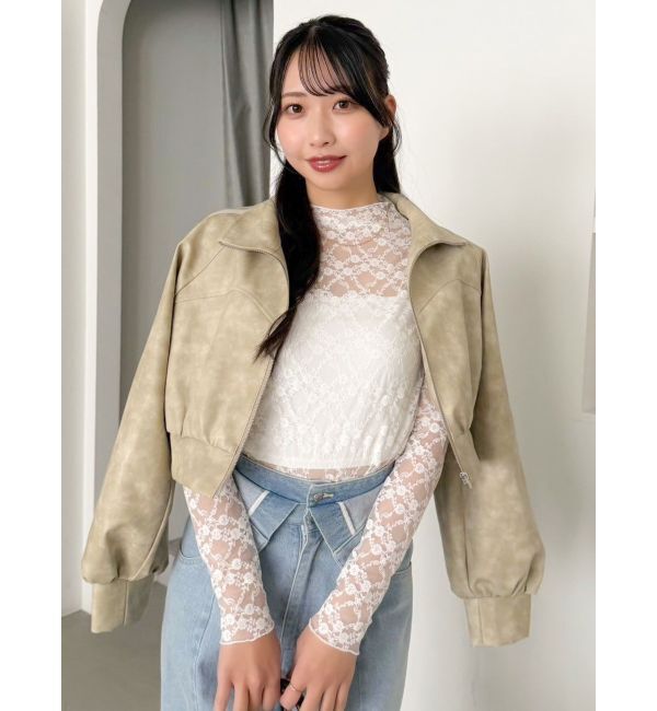 dazzlin「レースコンパクトミニマルトップス」|Tシャツ・カットソー|