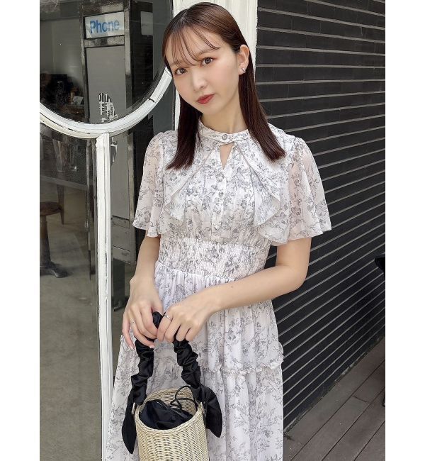 dazzlin「【復刻】Watercolorflowerワンピース」|ワンピース|