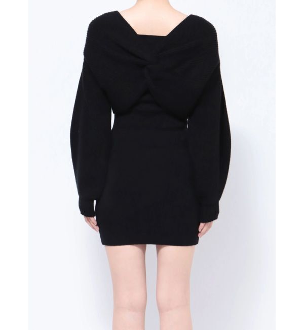 EMODA「2ピースダブルフェイスニットワンピース」|ワンピース|