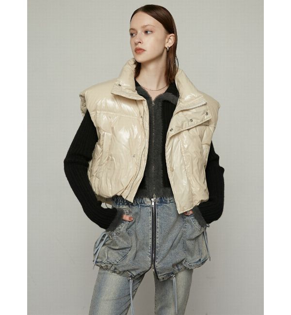 EMODA「コンパクトパッファーダウンベスト」|ダウンベスト・ベスト|