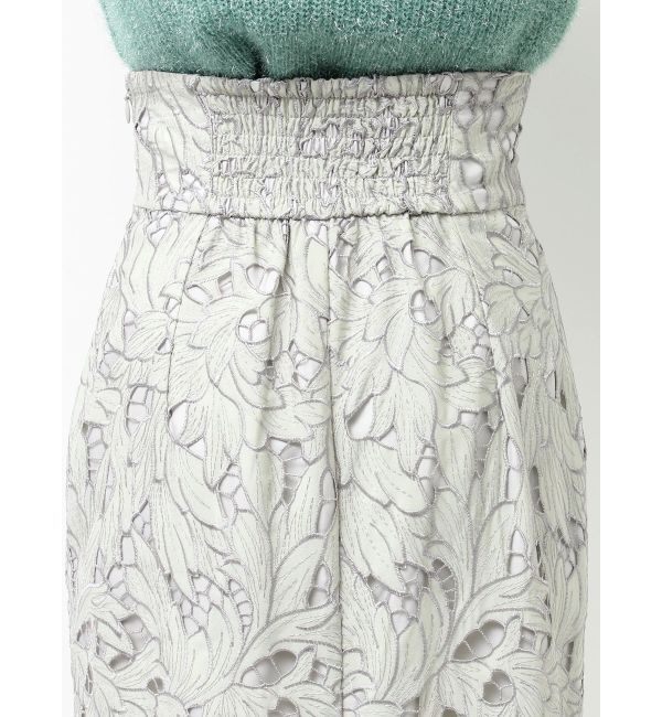MERCURYDUO「カットワークレースペンシルスカート」|スカート|