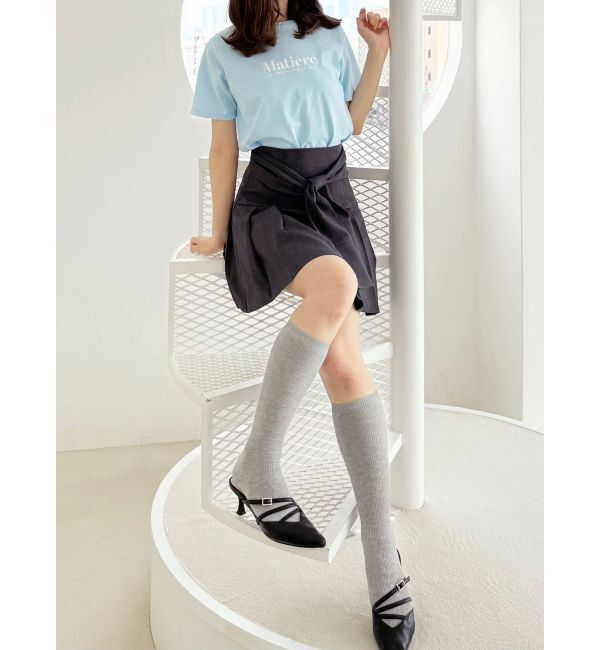 MERCURYDUO「刺繍ロゴTシャツ」|Tシャツ・カットソー|