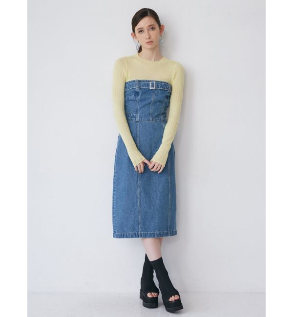 MURUA「ランダムパターンシアーニット」|ニット・セーター|