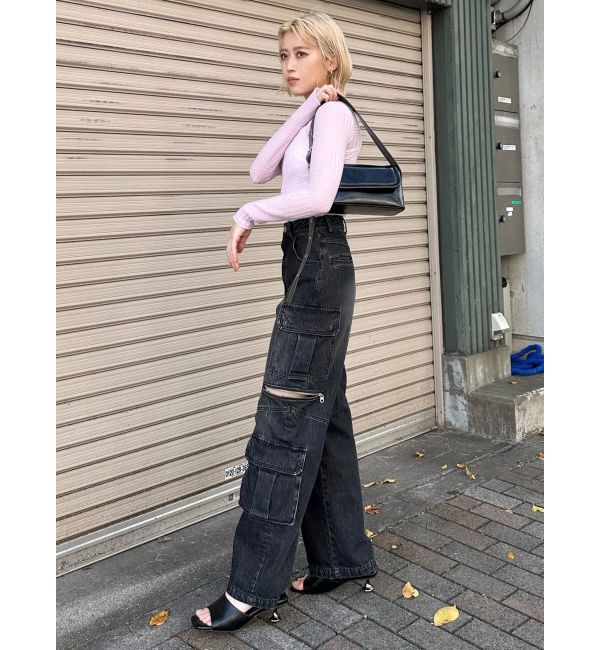 MURUA「ランダムパターンシアーニット」|ニット・セーター|