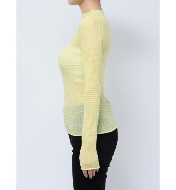 MURUA「ランダムパターンシアーニット」|ニット・セーター|