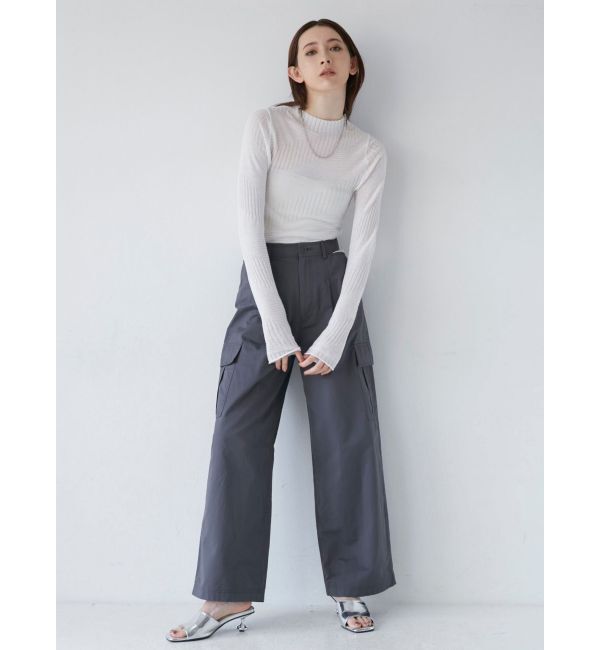 MURUA「ランダムパターンシアーニット」|ニット・セーター|