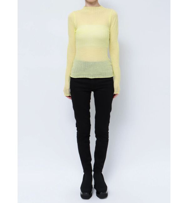 MURUA「ランダムパターンシアーニット」|ニット・セーター|