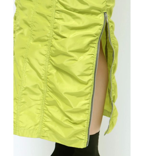 MURUA「シャーリングロングスカート」|スカート|