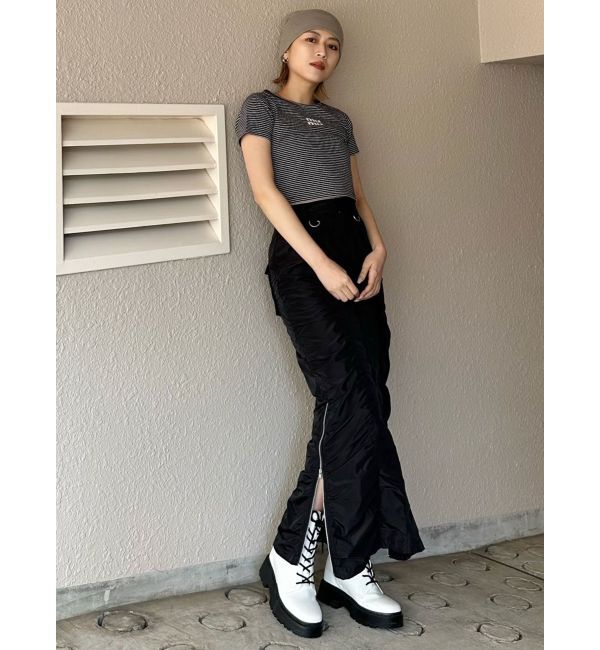 MURUA「クリアmumuクロップトTシャツ」|Tシャツ・カットソー|