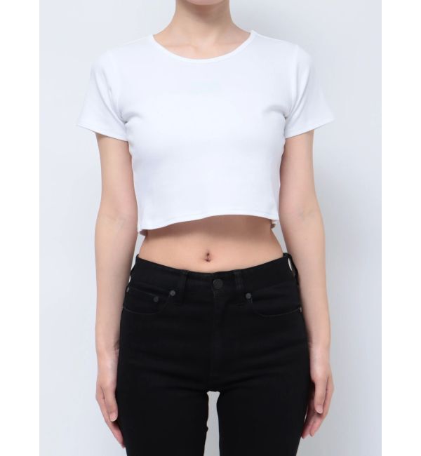 MURUA「クリアmumuクロップトTシャツ」|Tシャツ・カットソー|