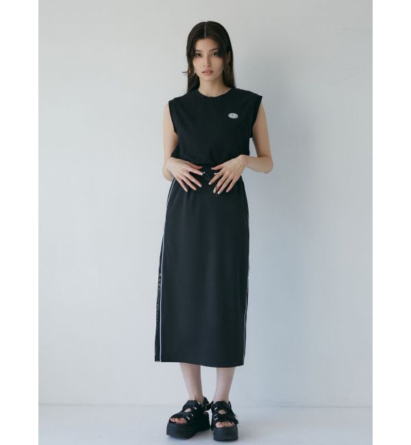 MURUA「サイドラインナロースカート」|スカート|