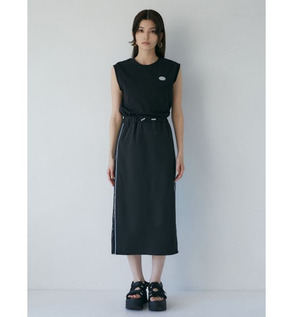 MURUA「サイドラインナロースカート」|スカート|