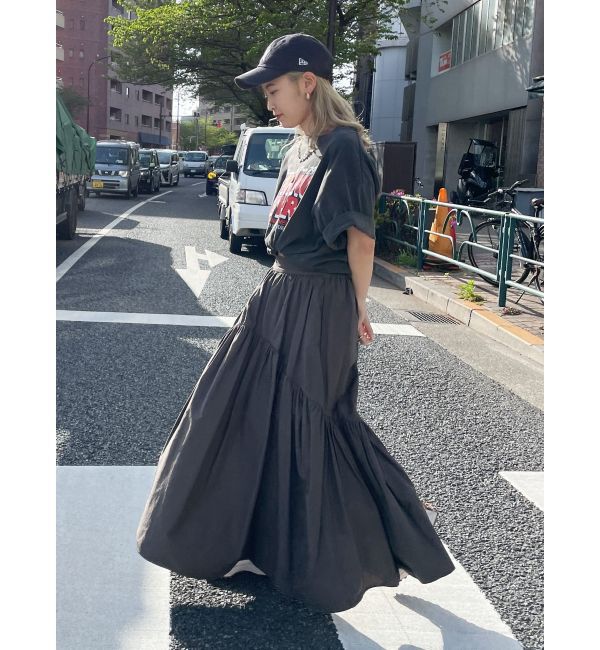 Ungrid「ギャザーデザインスカート」|スカート|
