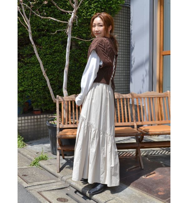 Ungrid「ギャザーデザインスカート」|スカート|