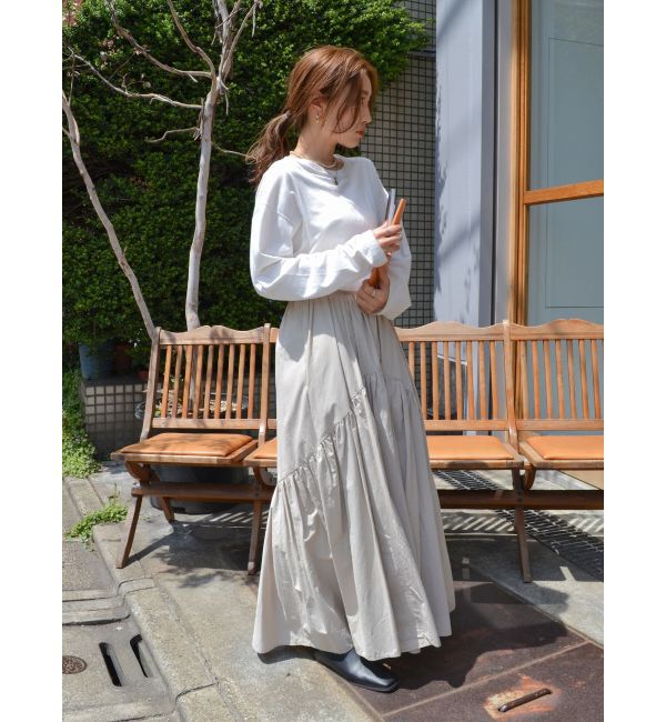 Ungrid「ギャザーデザインスカート」|スカート|