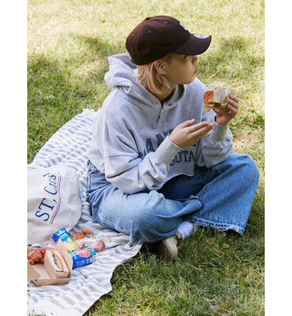 Ungrid「ロゴデザインショートパーカー」|パーカー|